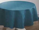Tafelkleed anti-vlek Damassees bleu rond 160 cm Tafellaken - Decoratieve Tafel Accessoires - Woonkamer Decoratie - Bonne et Plus®