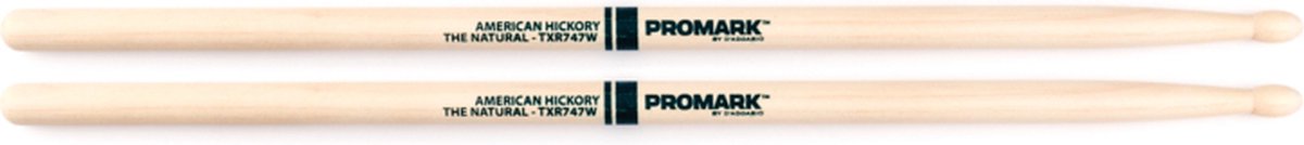 Promark TXR747W Drumstokken Hickory, Wood Tip