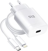 Chargeur iPhone Quick Charge - 18W - Pour iPhone 8 / X / 11 / 12 / 13