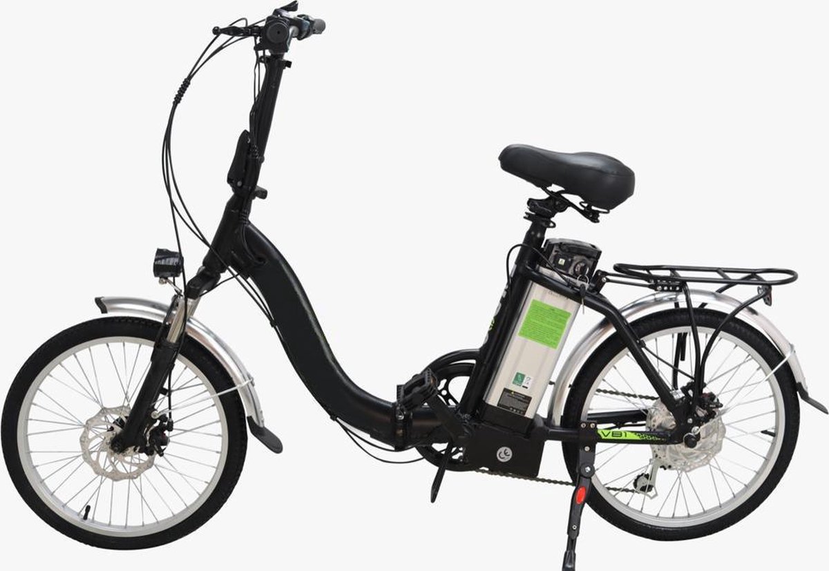 Symex - Vélo Pliant Électrique - Volta VB1 - Vélo Pliant - Adultes - Zwart  - 20 Pouces | bol