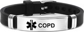 Armband COPD - waarschuwings armband