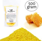 Bijenwas korrels - bijenwas - 500 gram - 100% zuiver - bijenwas puur - bijenwas kaarsen maken - lippenbalsem maken - bijenwas wraps maken