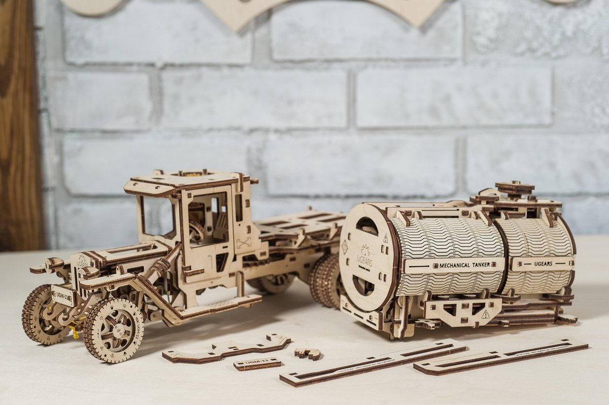 Ugears- Houten modelbouw - Truck uitbreidingen — afbeelding 8