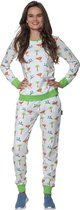 Happy Pyjama's | Jungle edition 2022 | pyama dames volwassenen | maat XXL (XS-XXL) | Pyjama set | Premium zacht katoen