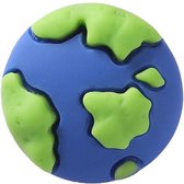 3D wereldbol pin | Broche | Cartoon