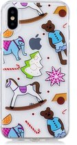 Apple iPhone X/10 Hoesje - Mobigear - Design Serie - TPU Backcover - Dolls Toys - Hoesje Geschikt Voor Apple iPhone X/10