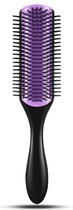 Professor Q - Original Brush - Tuning Brush - 9 Row - Large - Purple Black Edition