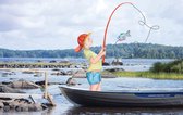 Vissertje - ansichtkaart zonder envelop - vissen - natuur - verjaardag - kind - jongen