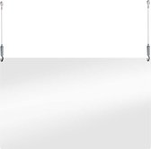 Plexidirect Hangend scherm | 1500x1000x3mm + ophangset normaal plafond