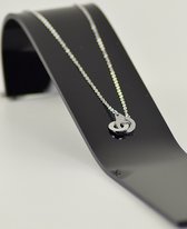 Ketting handboeien - zilver