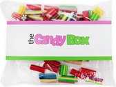 The Candy Box Snoep snoepzakjes - Regenboog Snoep - Gevuld met 300 gram snoep mix