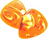 Epoxy plectrum oranje swirl 3.00 mm 2-pack