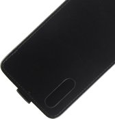 Huawei P20 hoesje, flipcase, zwart - GSM Hoesje / Telefoonhoesje Geschikt Voor: Huawei P20