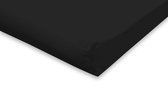 Topmatras Hoeslaken Katoen Perkal - Hoeslaken 140x200 - Zwart - Topper Hoeslaken