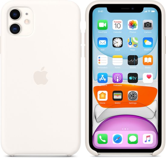 Apple MWVX2ZM/A – Coque de protection iPhone 11, Housse Blanc