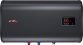 Thermex ID 50 H Shadow Platte horizontale smart boiler, 50 Liter, zwart