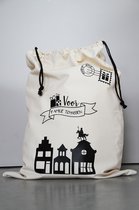 Studio Saar - Sinterklaas - zak van sint - zak met naam - jute zak-sinterklaas cadeautjes - sinterklaas kinderen -kinderkamer- gepersonaliseerd cadeau - gepersonaliseerd cadeau naa