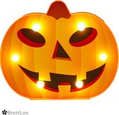 ✿BrenLux® Halloween LED lamp - Halloween Pompoen  – Halloween Pompoen licht – Enge pompoen - Halloween – LED versiering - Party accessoires – Horror decoratie – Zonder stroom