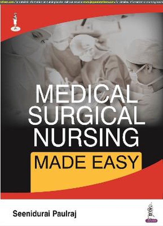 Medical Surgical Nursing Made Easy 9789390595808 Seenidurai Paulraj