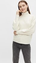 Pieces Trui Pccava Ls High Neck Knit Noos Bc 17114704 Birch Dames Maat - L