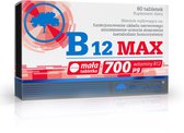 B12 MAX 60 tabletten, essentieel voor het zenuwstelsel, vooral aanbevolen als aanvulling op een veganistisch dieet!
