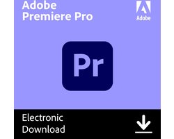Omslag van Adobe Premiere Pro - 12 maanden/1 apparaat - Nederlands/Engels - PC/Mac
