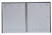 Ryam Bureau Agenda 2022 - Weekly met Spiraal Eco Grijs- A4 Formaat (21cm x 30cm)