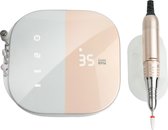 Victoria Nails Pro 2021 Goud/Roze Premium Electrische Nagelfrees - 35000RPM - Inclusief 4 Bitjes - Pedicureset Electrisch Voeten/Handen - Professioneel