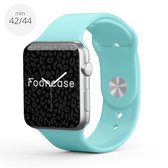 FOONCASE Apple Watch Series (1 t/m 6 / SE) - Aqua - 42/44mm