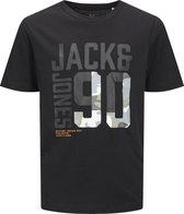 JACK&JONES JUNIOR JCONIC CAMO TEE SS CREW NECK LN  JNR Jongens T-shirt - Maat 176