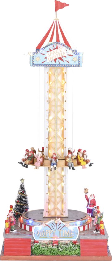 Luville - Jumping up and down attraction adapter included - Kersthuisjes & Kerstdorpen