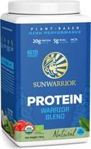 SUNWARRIOR Warrior Blend Natural 750g Bio & Vegan *Plantaardig Proteïnepoeder