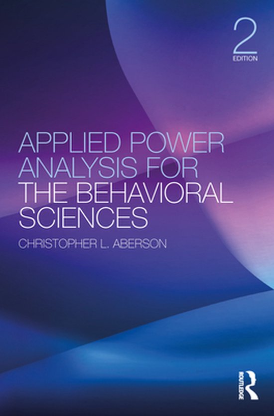 Applied Power Analysis for the Behavioral Sciences - cover