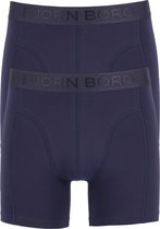 Björn Borg boxershorts Core (2-pack) - heren boxers normale lengte - donkerblauw -  Maat: XXL