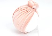 Turban Knot Velvet - Zacht Roze