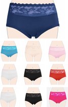 FINE WOMAN® Katoenen Slip 9060 10-Pack Maat-XXL