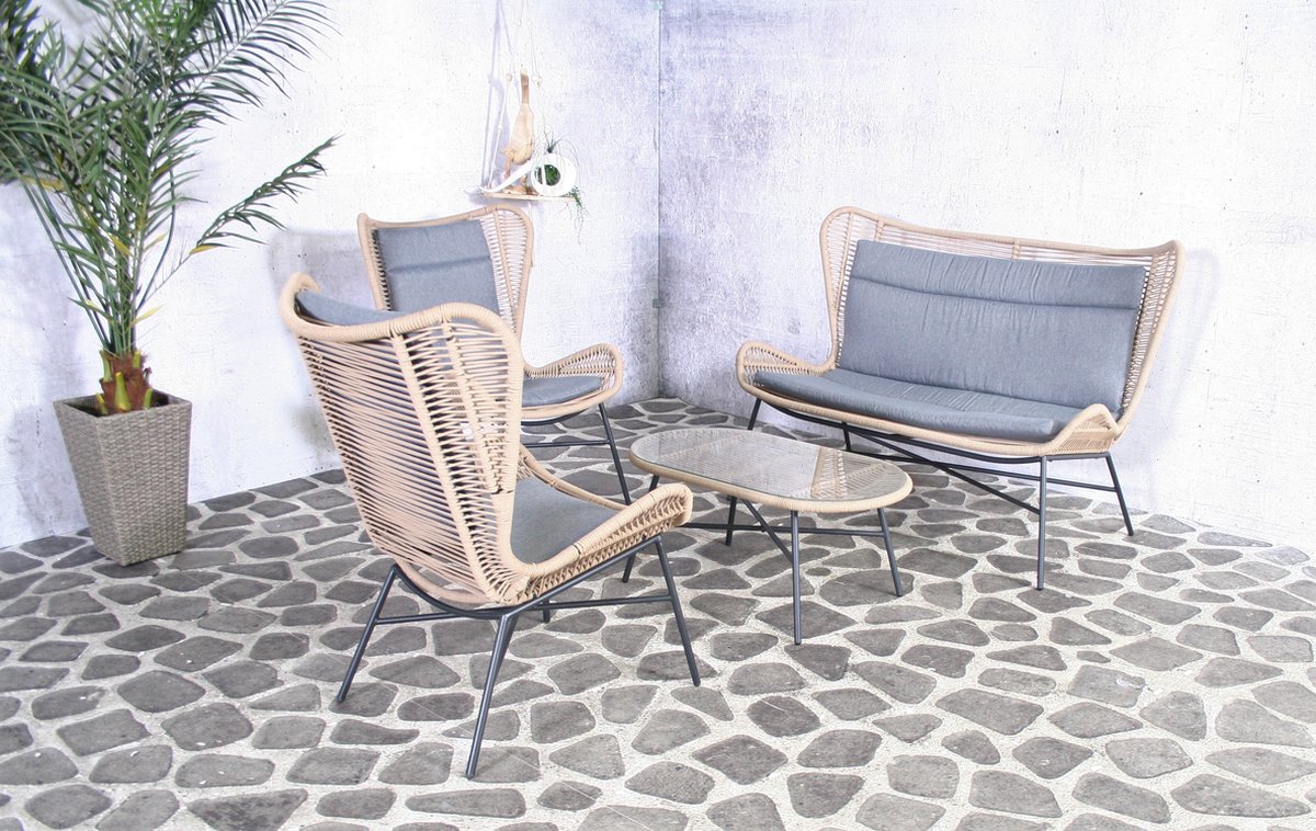 Sens-Line Bain de soleil Sunshine - gris clair/gris foncé