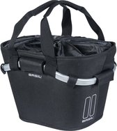 Basil Classic Carry All Fietsmand KF - Voor - Polyester - Zwart - 15 Liter