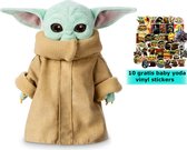 Baby Yoda knuffel - 30 cm - Pluche - Star Wars - The Mandalorian - The Child Groku - Plush - Pop