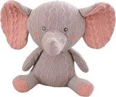 Pabies Baby Knuffel - Olifant - Grijs - Gehaakt - Super zacht