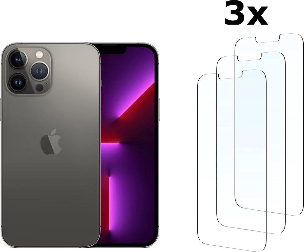 BixB iPhone 13 Mini Screenprotector gehard glas - tempered glass Apple iPhone 13 Mini