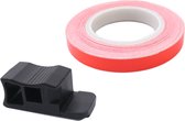 Velgrand transferset Edge inclusief mal - 7mm / 6m - rood