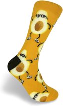 JustSockIt vrolijke avocado sokken - Sokken - Leuke sokken - Vrolijke sokken - Avocado sokken - Avocado cadeau