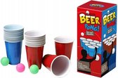 Beer Pong 24 Cups 3 Balls