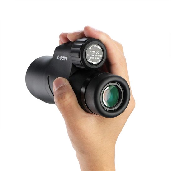 Monoculaire telescoop, 10-30 x 50 ED zoom, monoculair, IPX7 stikstofgevuld en waterdicht, met BAK4 Prisma & FMC-lens met adapter en statief voor klimmen, balspelen, observatie van wilde dieren