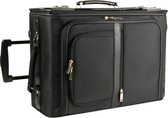 Zakelijke Handbagage Zwart - Laptopvak - Documentenvak - Businesstrolley - Pilotenkoffer - Laptop Trolley