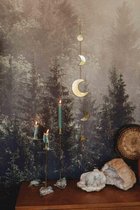 Maanslinger goud Verticaal