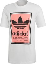 adidas Originals  T-Shirt Mannen wit Heer