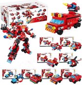 Transformers - Transformers Speelgoed - 8 in 2 Transformers - Transformers Lego - Voordeelpakket - Cadeautip