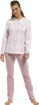 Dames pyjama Pastunette 20212-106-4 - Rose - 40